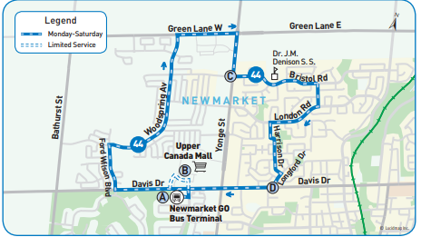 File:York Region Transit route 44 map (June 2016)-a.png