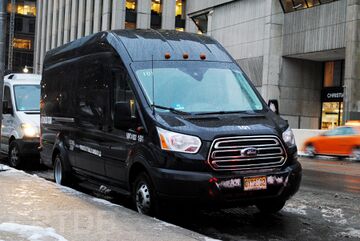 2016-model Ford Transit passenger van